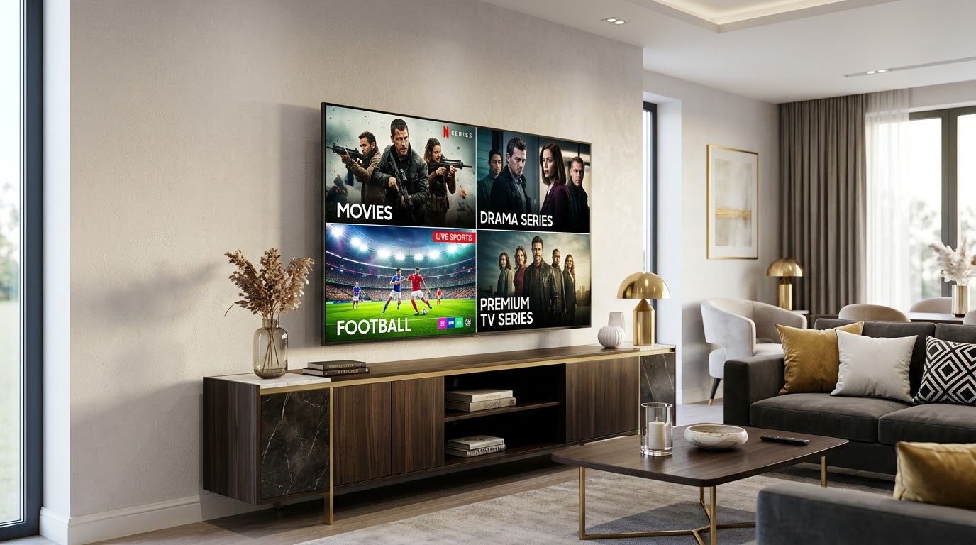 IPTV Services UK promotional image